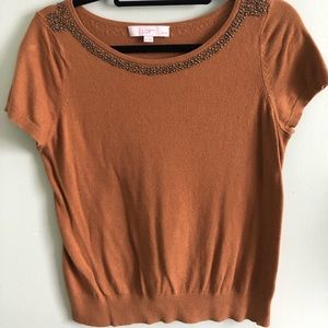 Loft Short Sleeve Sweater Size - PL